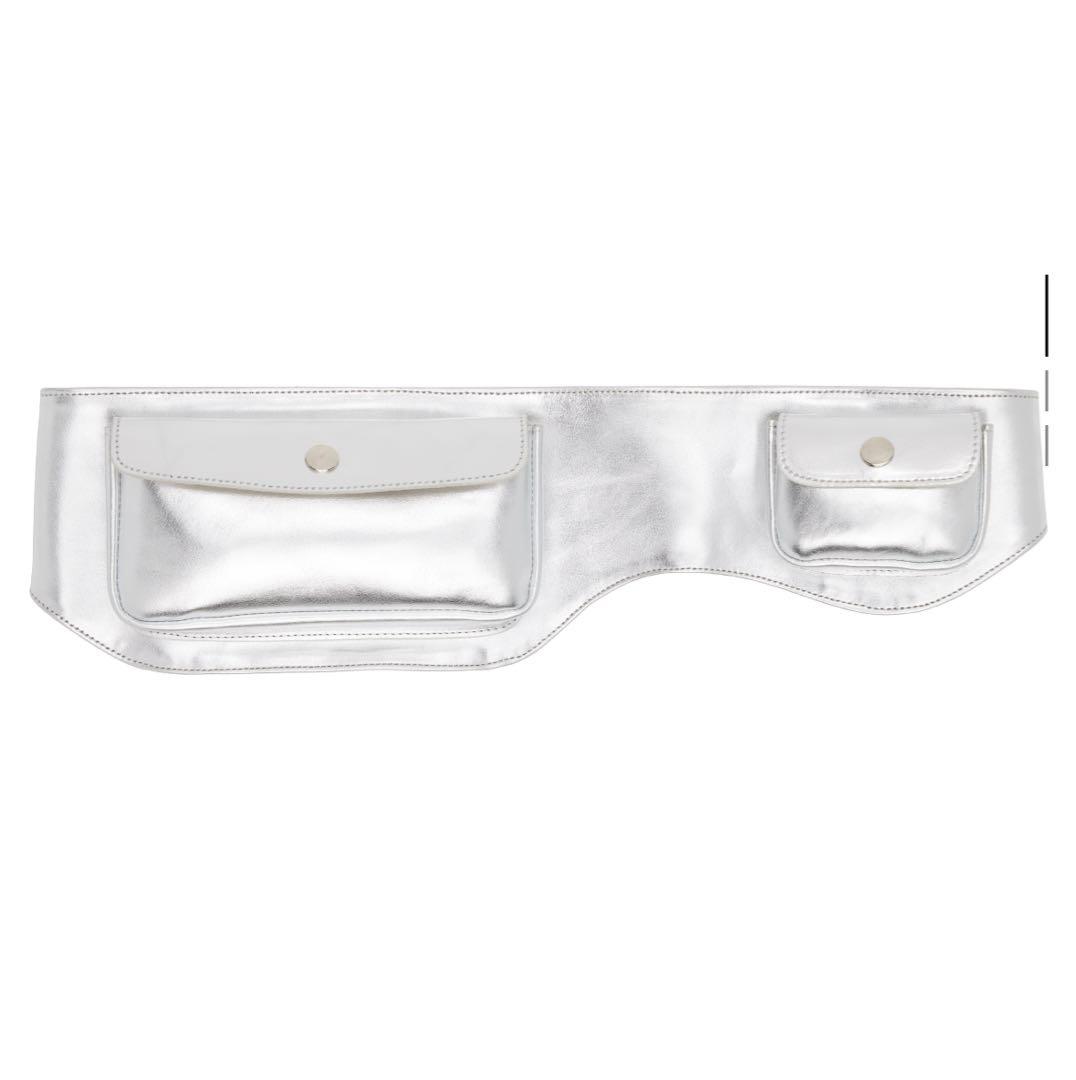 値下げ中gimaguas rino シルバーベルト／ウェストポーチ