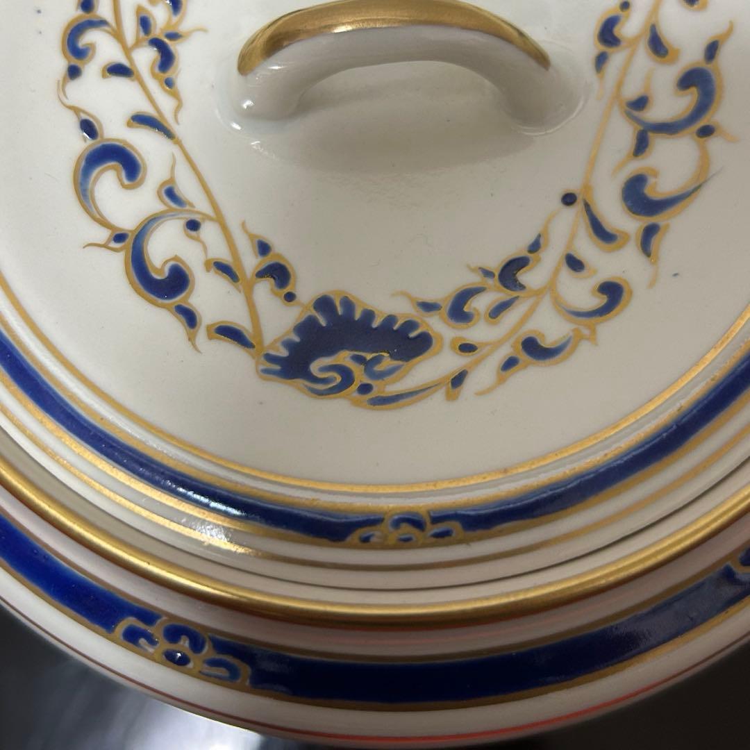 色絵四君子水指　茶道具懐石茶箱鵬雲斎坐忘斎淡々斎即中斎而妙斎棗茶杓茶碗香合棗