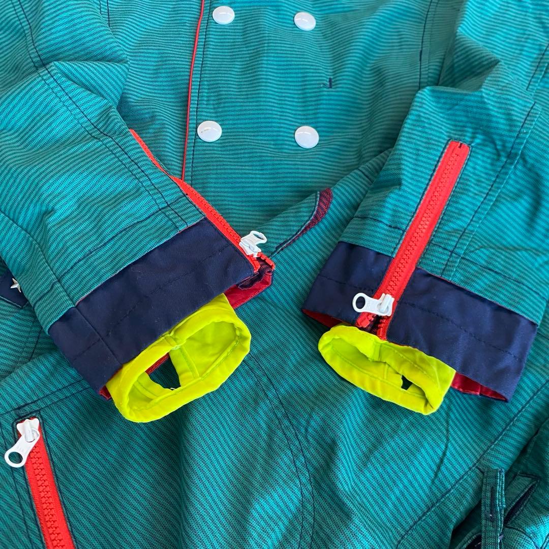 【激カワ】X-niX スノボ　スキー　ウェア　つなぎ ファー付き