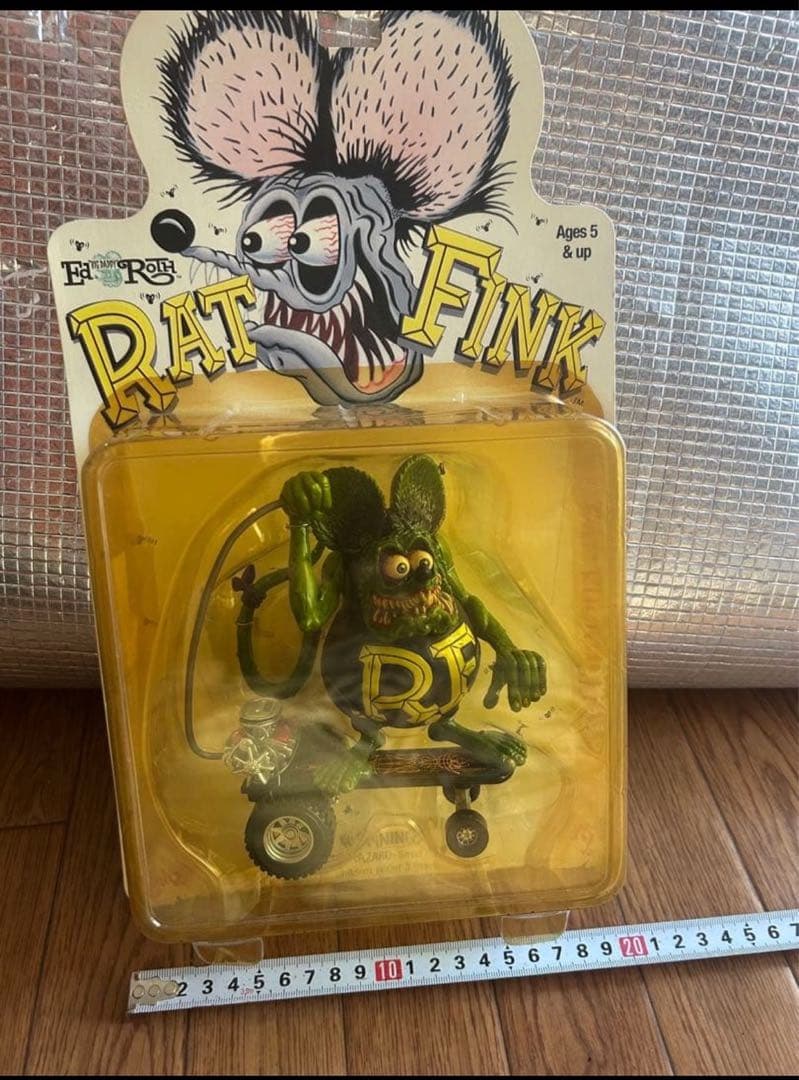 マグ！Rat Fink Rat-A-Tude アクションフィギュア