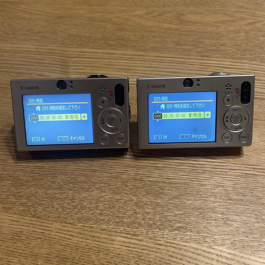 【コンデジ2台セット】Canon IXY DIGITAL10