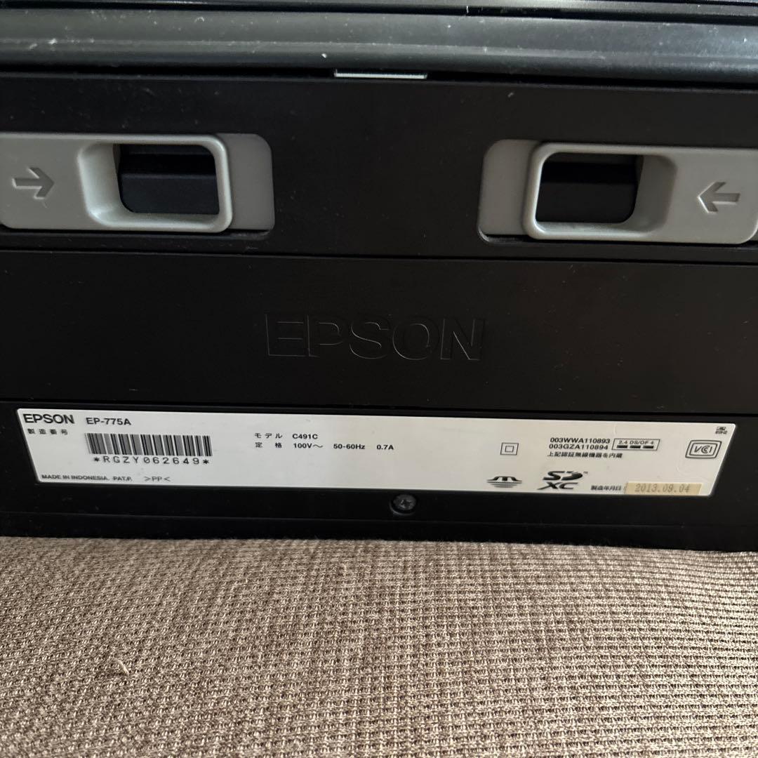 EPSON ep-775a プリンター　ジャンク品