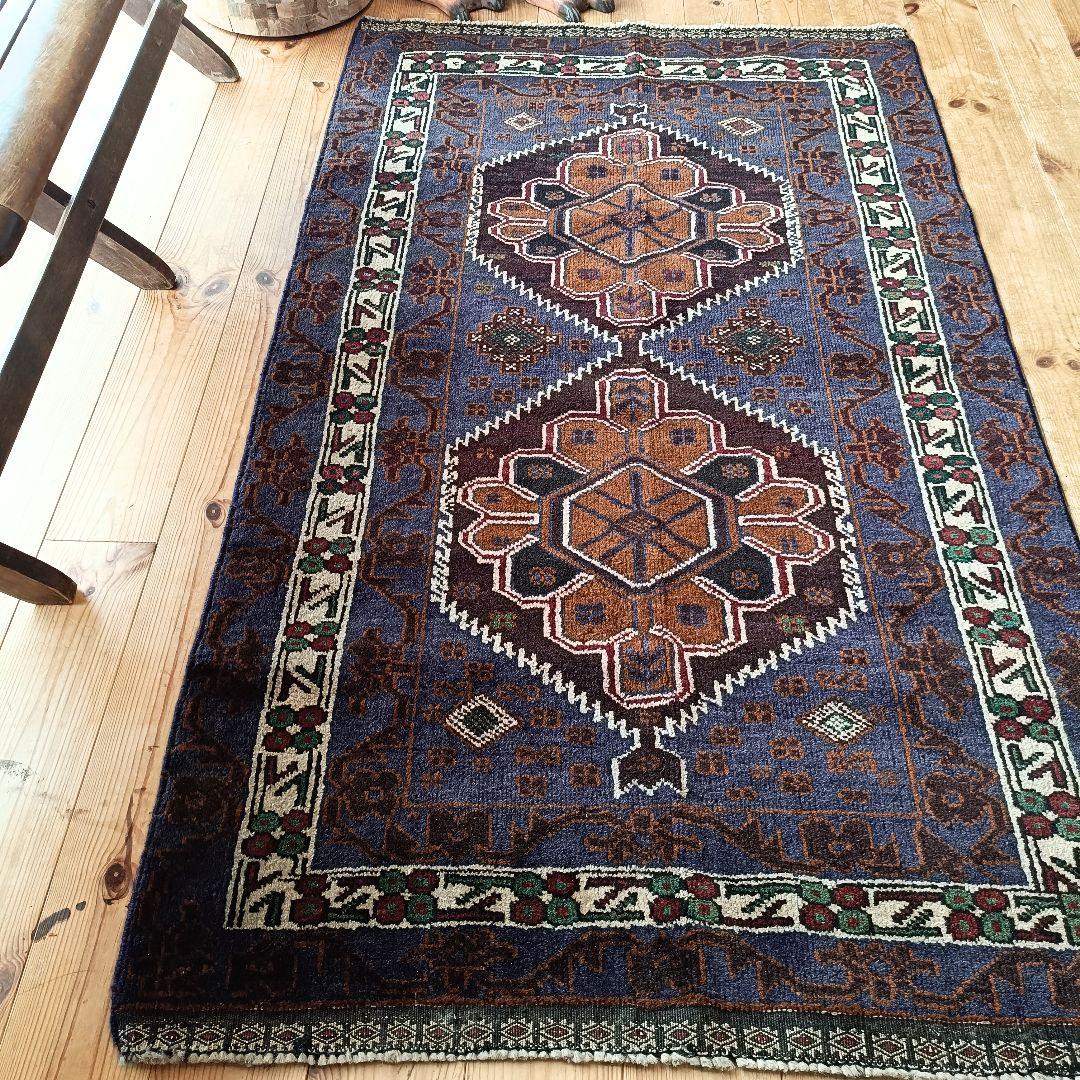 【限定セール】トライバルラグ ヴィンテージラグ アフガンラグ　ペルシャ