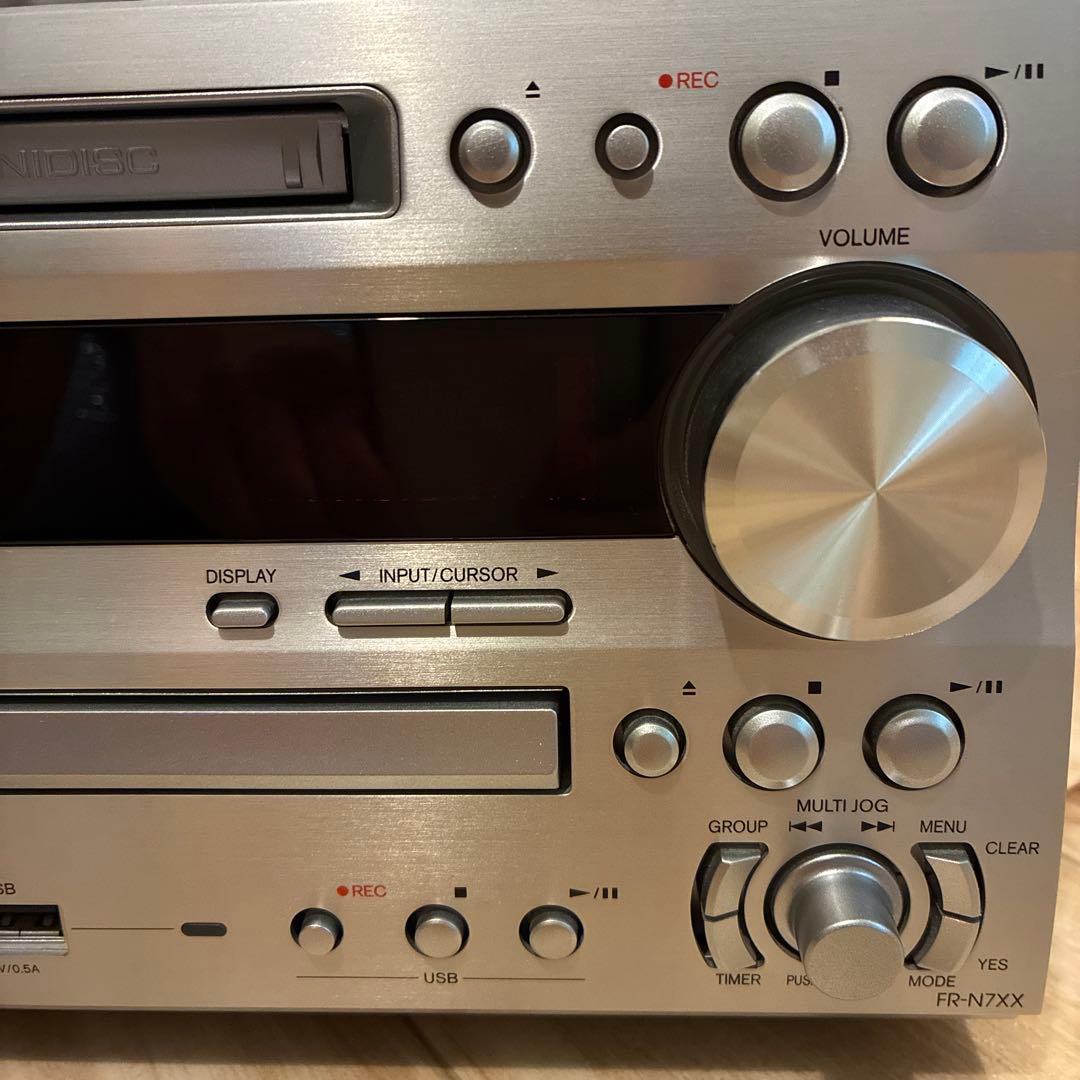 ラジオ・コンポ ONKYO CD/MD/TUNER FR-N7XX