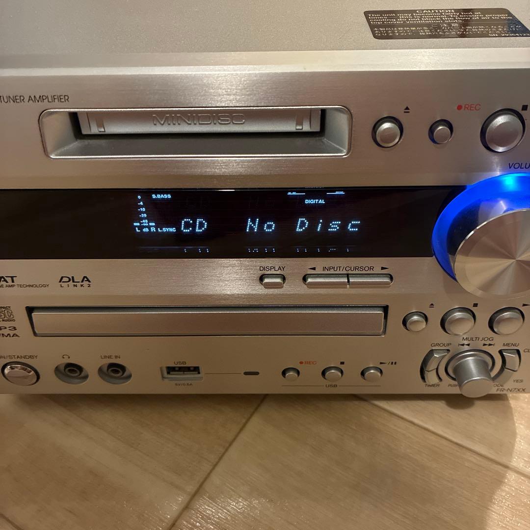 ラジオ・コンポ ONKYO CD/MD/TUNER FR-N7XX