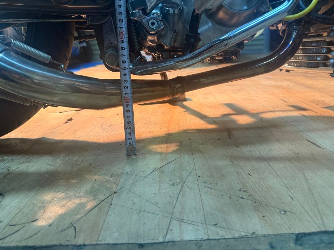 オーバーマフラー　gpパフォーマンスXL カブ モンキー　送料込み　ワンオフ