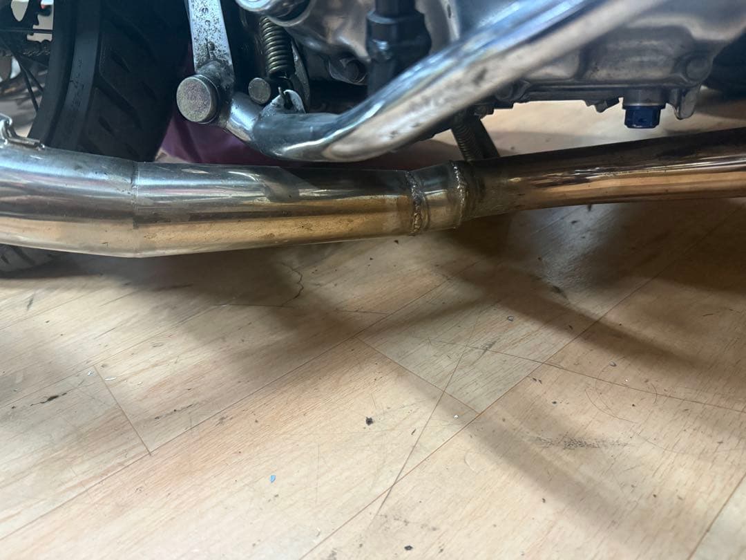 オーバーマフラー　gpパフォーマンスXL カブ モンキー　送料込み　ワンオフ