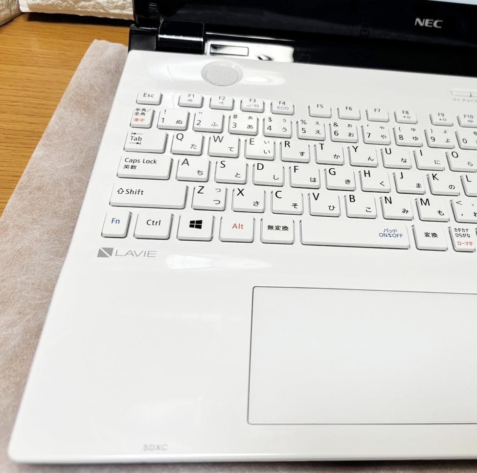 NEC ノートパソコン 15.6型 8GB SSD256GB Office