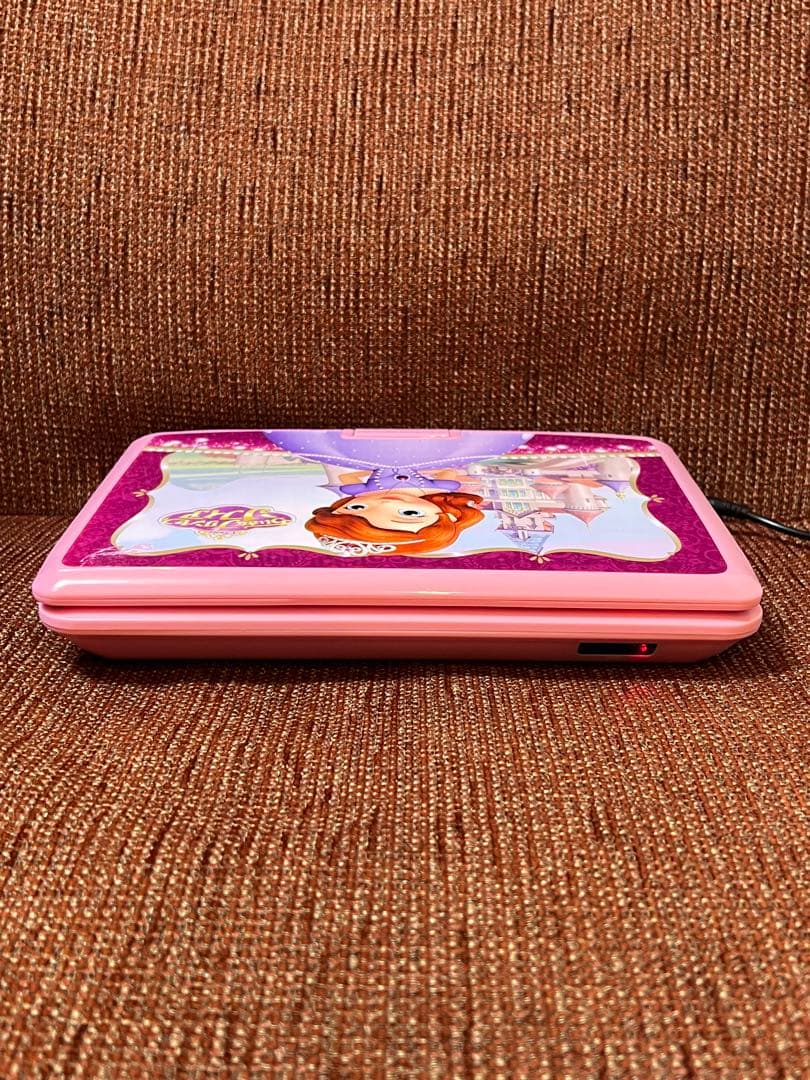 ディズニープリンセス ソフィア 9インチポータブルDVDプレーヤー