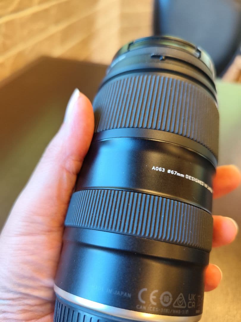 TAMRON 28-75mm F/2.8 zマウント（A063Z）