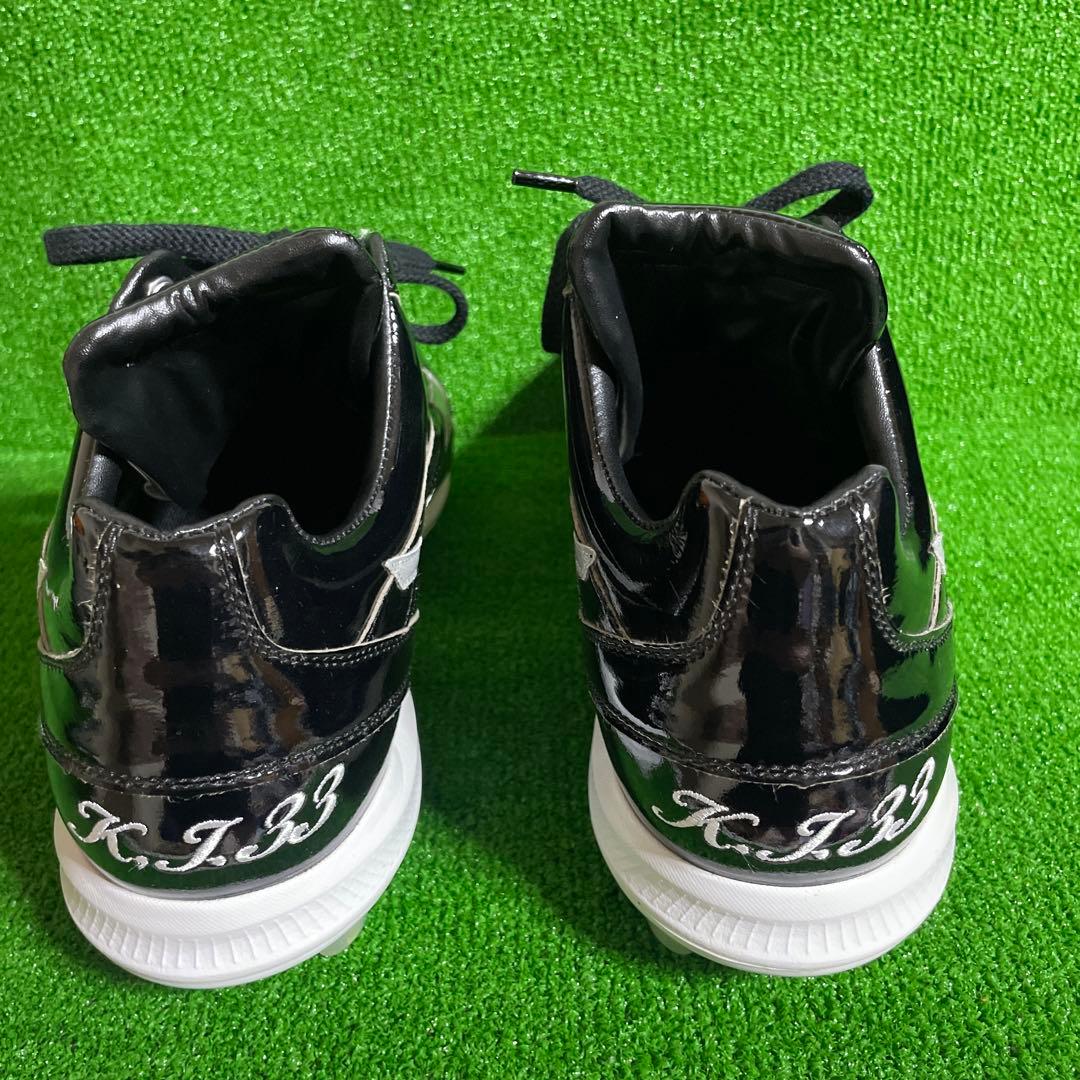 【27.0】 糸原健斗選手 阪神タイガース プロ支給品 スパイク プロ野球