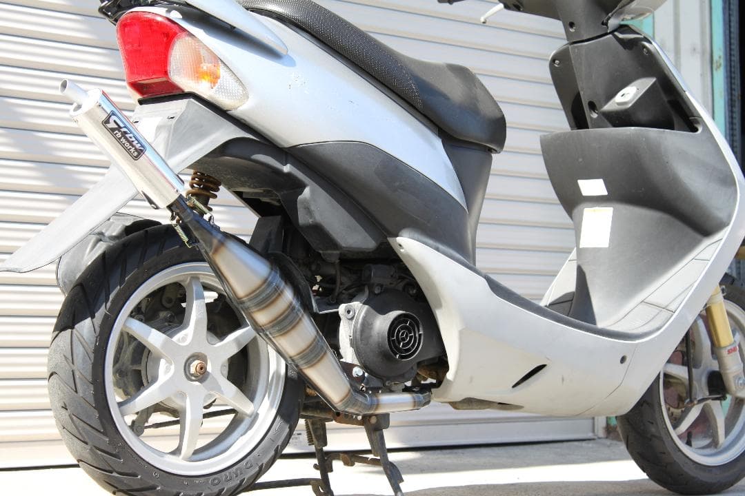 rb-works製☆新品☆スズキZZ/レッツⅡ用レーシングチャンバー(マフラー)