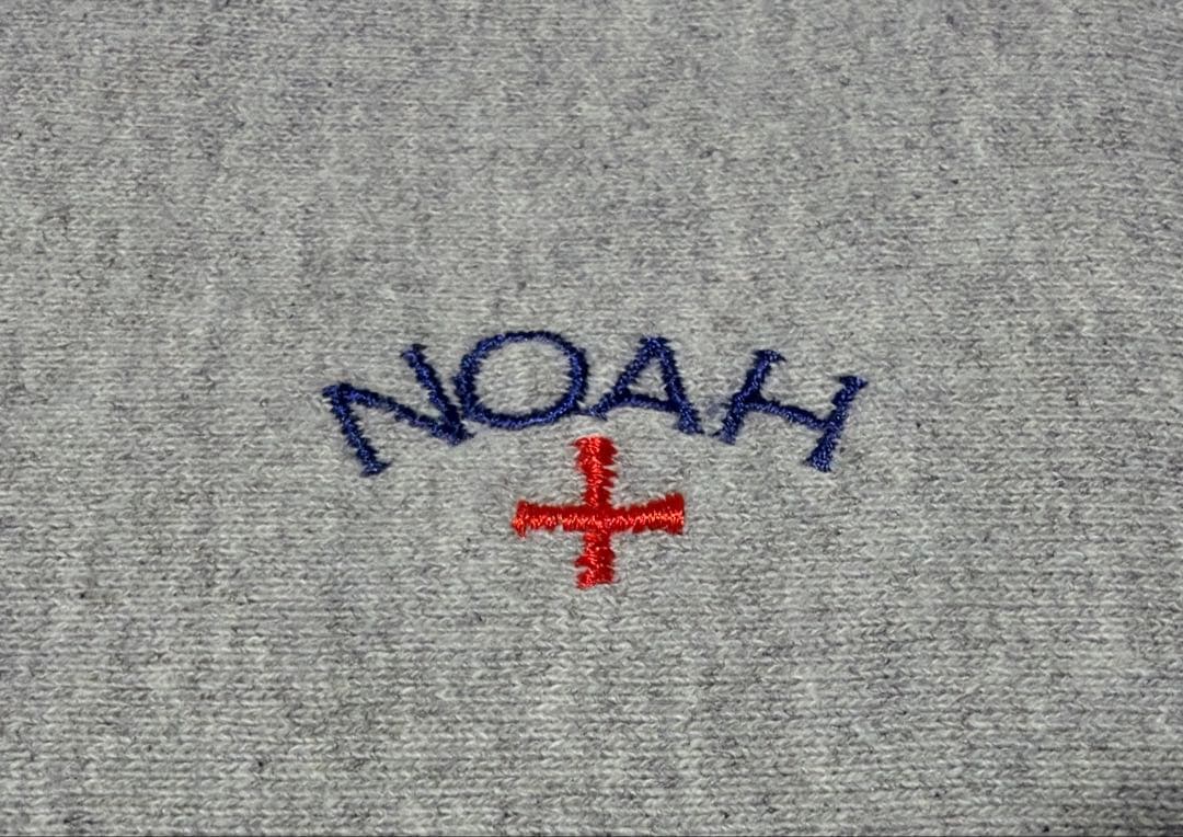 NOAH ノア 刺繍ロゴ スウェット トレーナー XLサイズ グレー