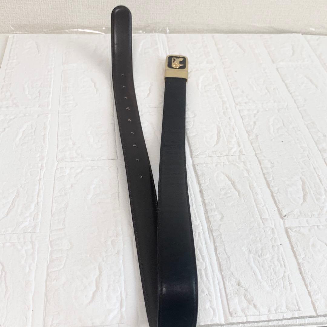 CELINE セリーヌ　ベルトブラック　ダークブラウン　リバーシブル