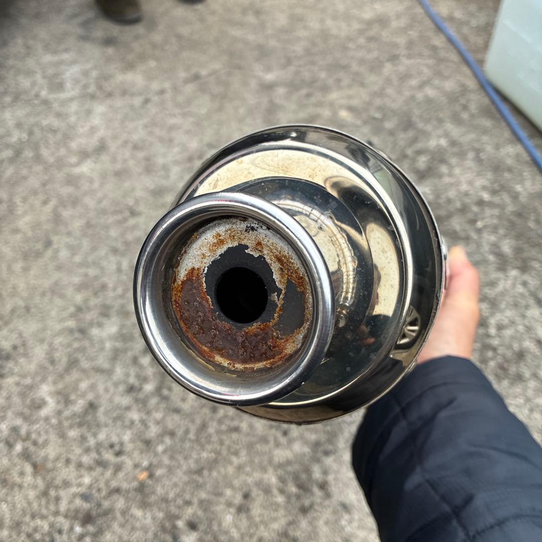 アドレスV100 チャンバー