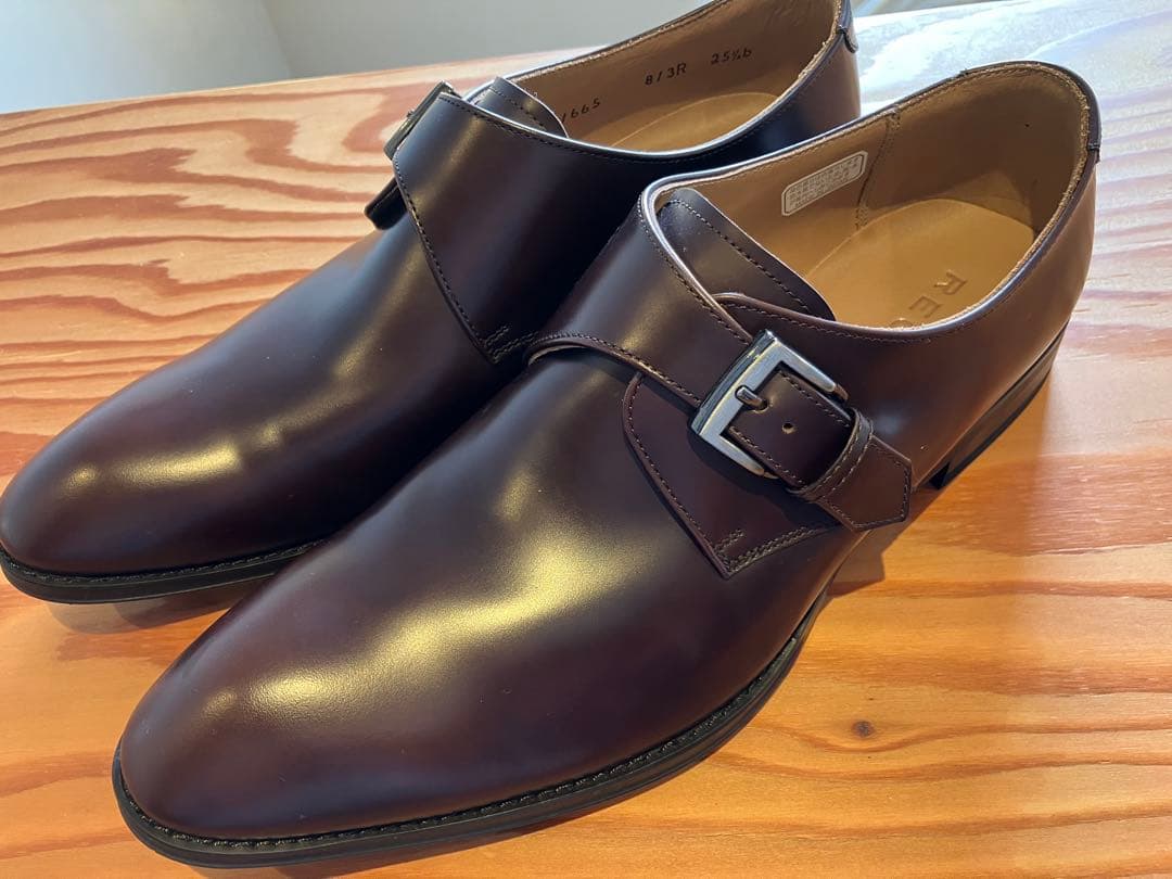 ナ*サ様 【美品】REGAL（リーガル）モンクストラップ 813R 日本製ビジネ