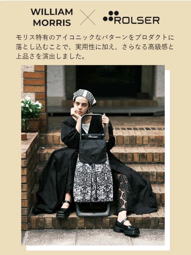 美品 ROLSER BabyJoy ロルサー キャリーカート ショッピングカート