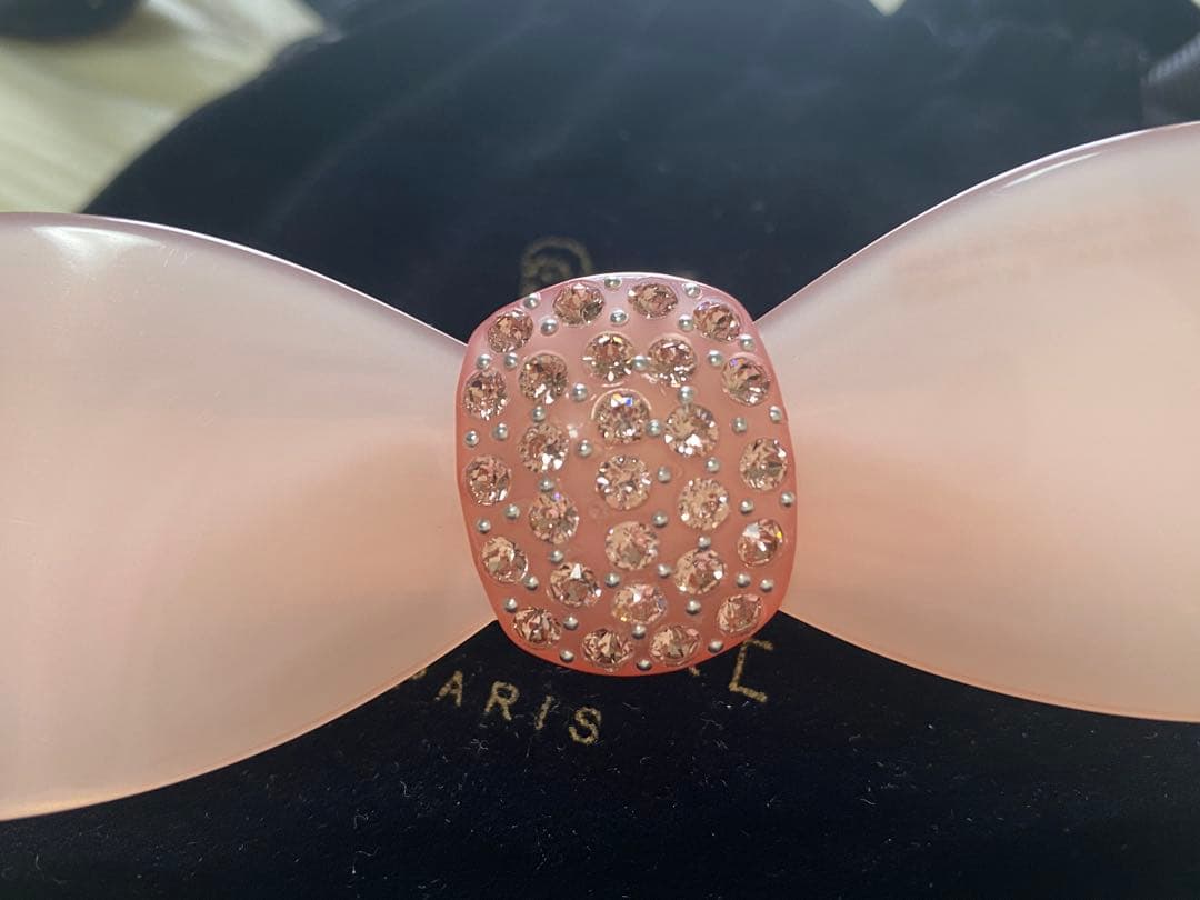 【Alexandre de paris】アレクサンドルドゥパリ　リボンバレッタ