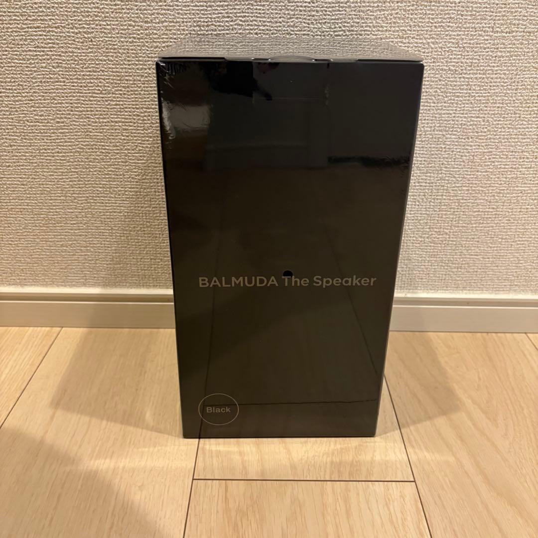 【未開封】BALMUDA The Speaker M01A-BK ブラック