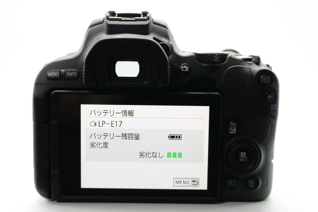 ボディ新品級 【Canon EOS Kiss X9 ダブルレンズセット】 保証◎