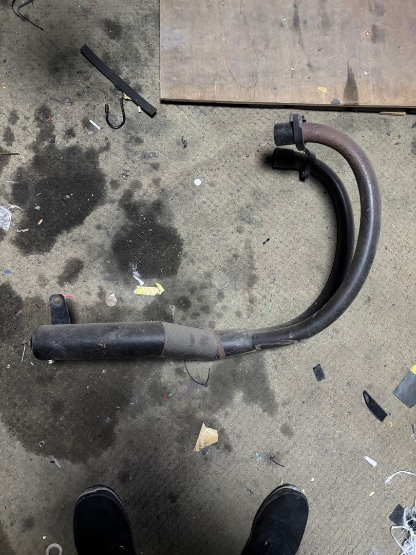 cb250t cb400t ショート管　ビートタイプ　BEET