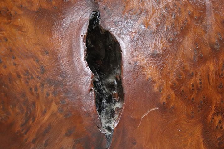 天然木 極上 衝立 仕切 パーテーション バール杢 瘤杢 鳥眼杢 年代物 和