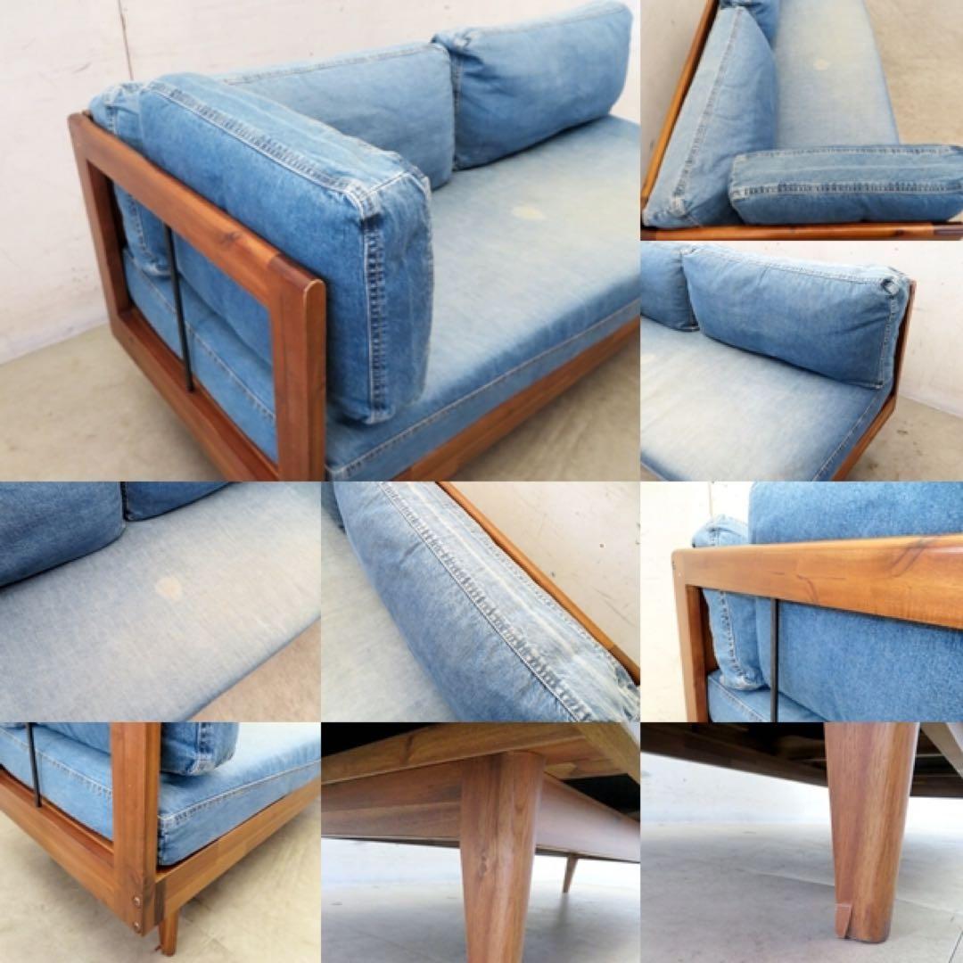 unico ウニコ SWELLA スウェラ ベンチアームソファ　2人掛け