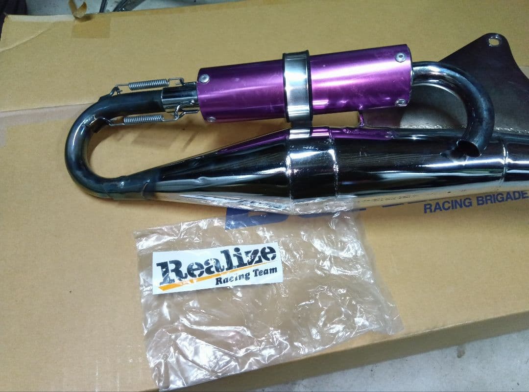 ツ*ネ様 Realize　チャンバー　JOG ZR sa16j メッキユーロ　リ