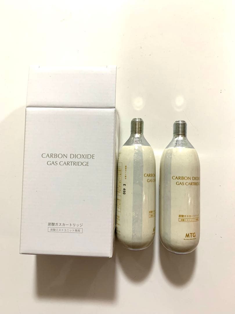 MTG PLOSION炭酸ミストユニット/炭酸ガスカートリッジ3本/ボトル2個
