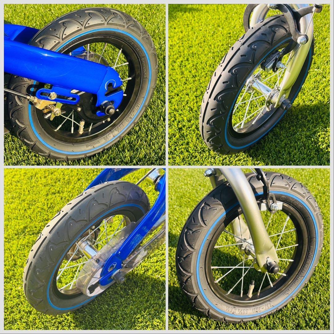 へんしんバイク　へんしんバイク2 12インチ　スタンド付き 青　ブルー