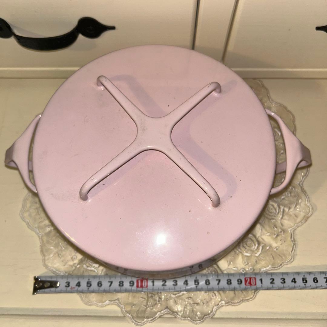 DANSK ピンク 両手鍋