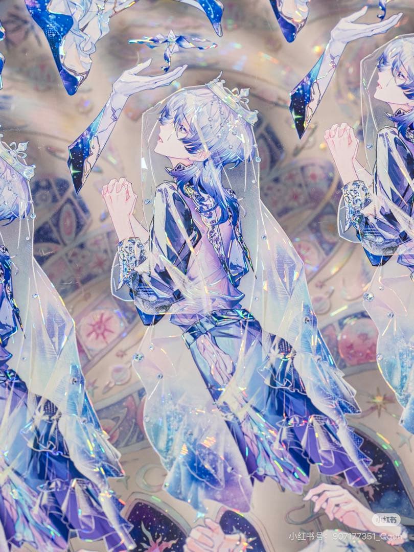 【9413】海外　マステ　3/5/巻　貝殻光マスキングテープ　人物系