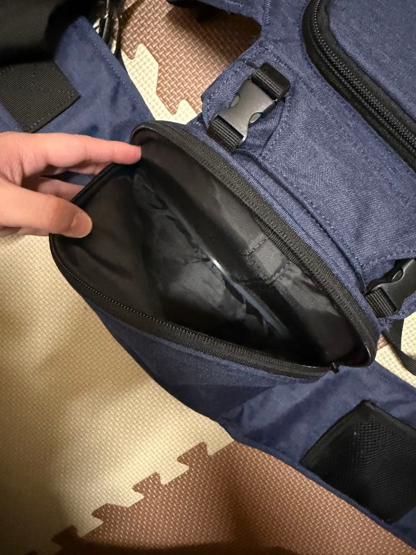 ミアミリー 抱っこ紐ヒップスタープラス日本モデル (デニムブルー)