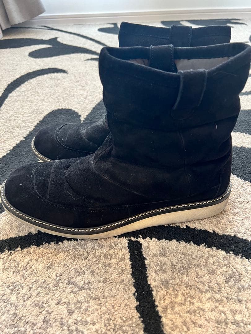 wjk 黒 スエード ブーツ 28.0