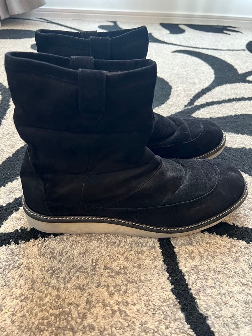 wjk 黒 スエード ブーツ 28.0