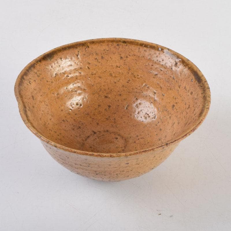 茶道具　黄瀬戸　茶碗　時代箱　V　9180