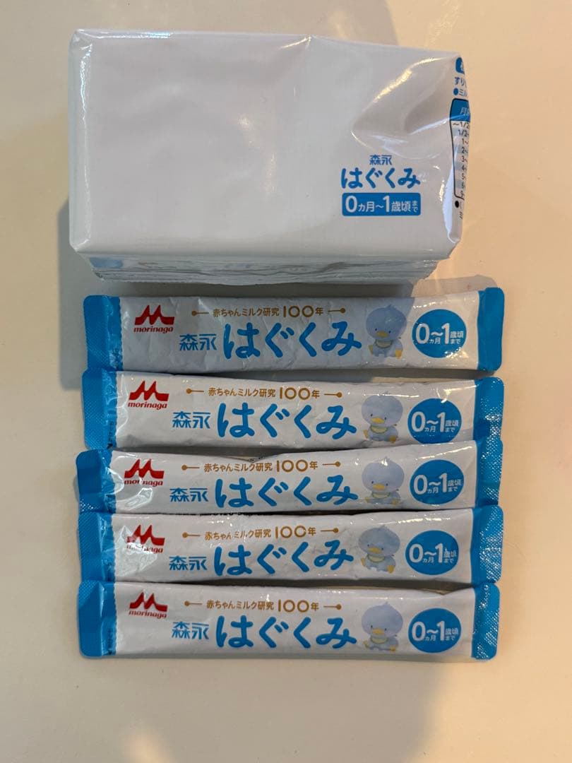森永 エコらくパック つめかえ用 はぐくみ 800g 6箱　おまけあり
