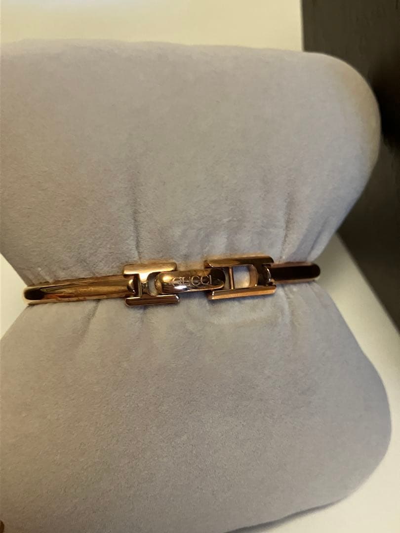 GUCCI スクエアバングルウォッチ 1900L ゴールド レディース