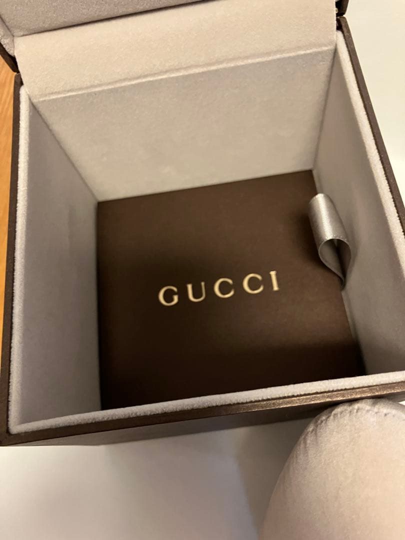 GUCCI スクエアバングルウォッチ 1900L ゴールド レディース