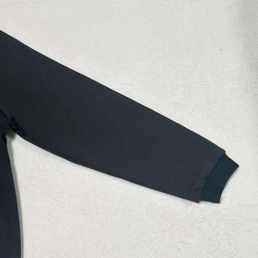 WAAC トレーナー スウェット　モックネック ラグランスリーブ 刺繍ロゴ入り