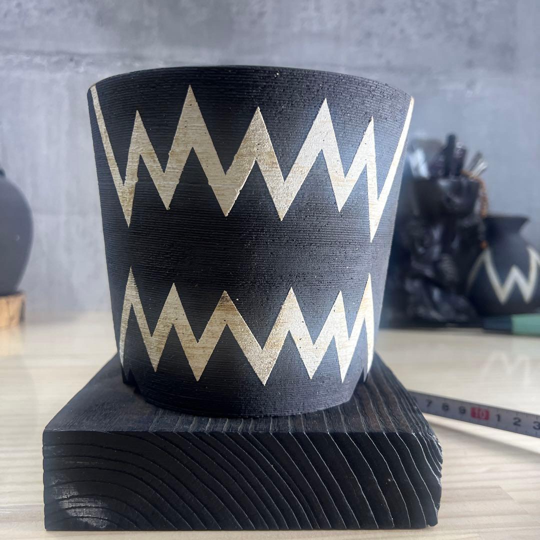 手作植木鉢 Lサイズ 検（ 塊根植物 グラキリス パキプス アガベ)