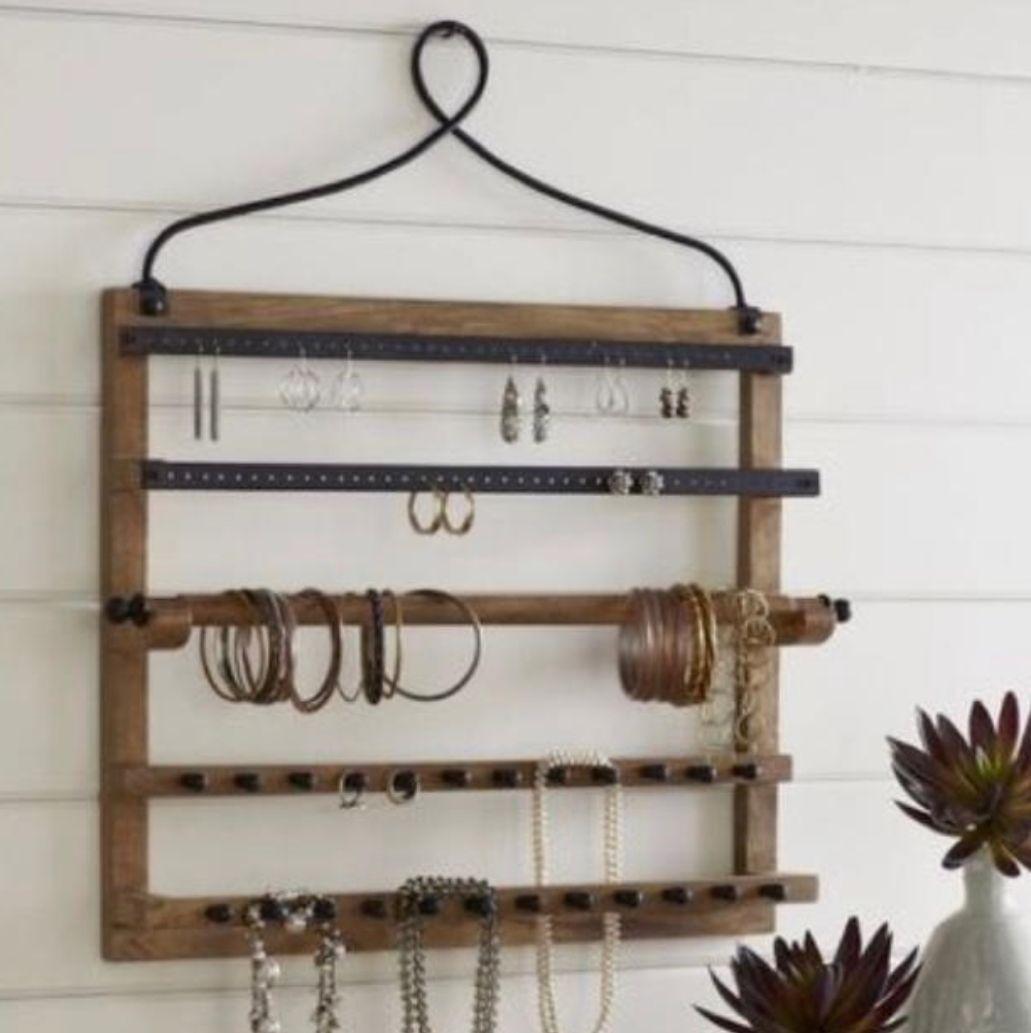 ポッタリーバーン アンティーク調 壁掛けジュエリーホルダー