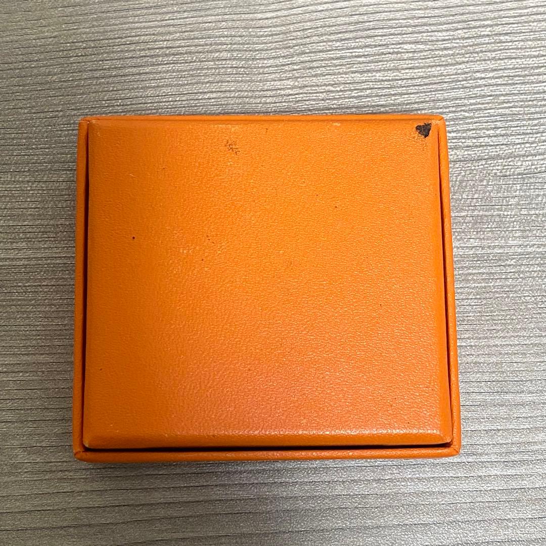 【HERMES】エルメス ミニフォトケース レザー イエロー　箱付