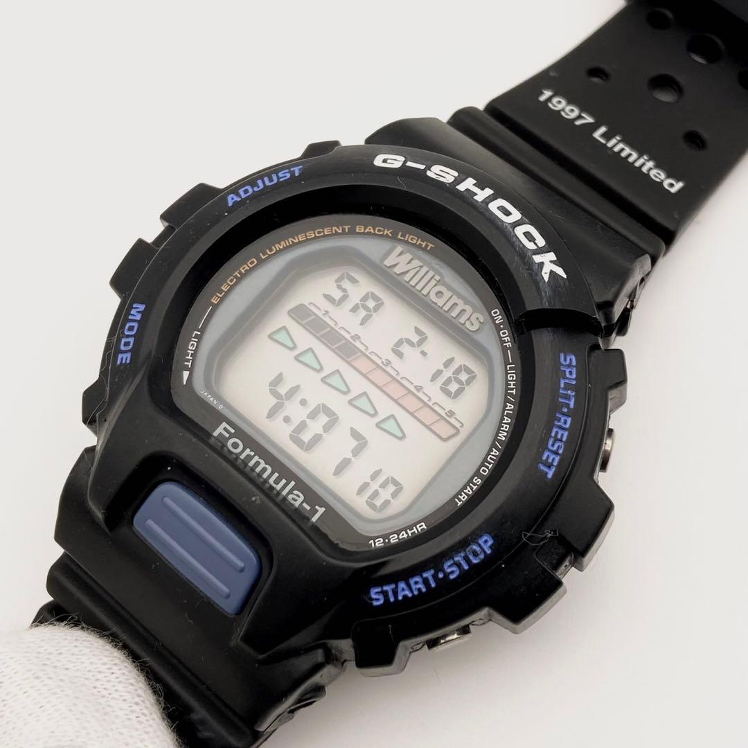 限定品【稼働品】G-SHOCK F1 ウィリアムズ・ルノー　腕時計 新品電池