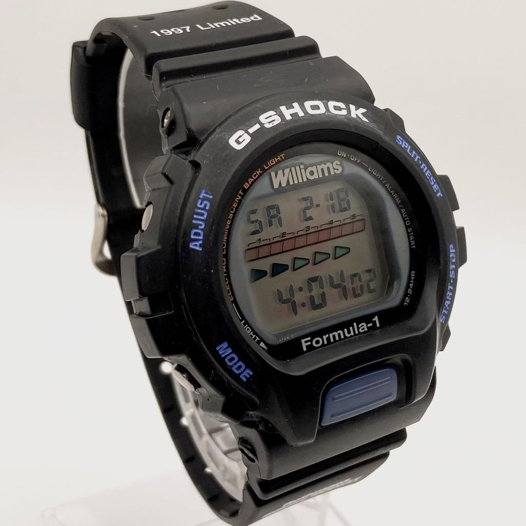 限定品【稼働品】G-SHOCK F1 ウィリアムズ・ルノー　腕時計 新品電池