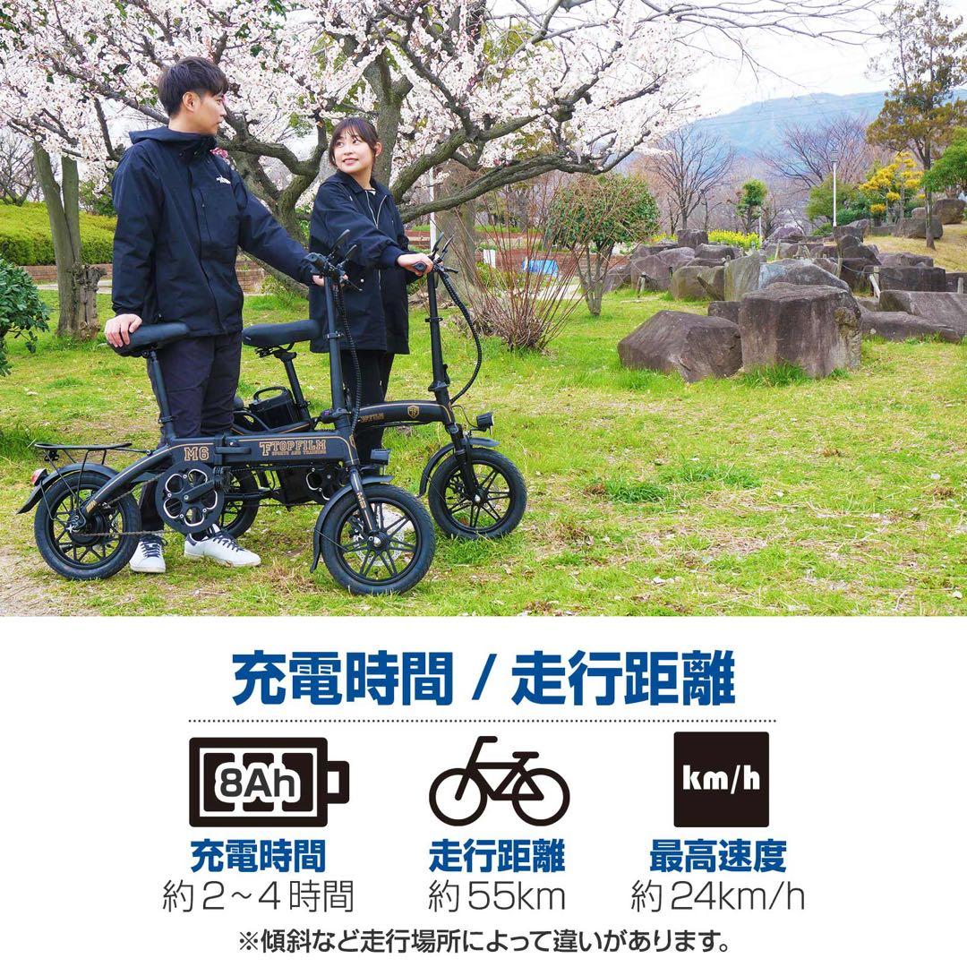 電動アシスト自転車 M6 折りたたみ式 14インチ PSE認証済 1年保証付き