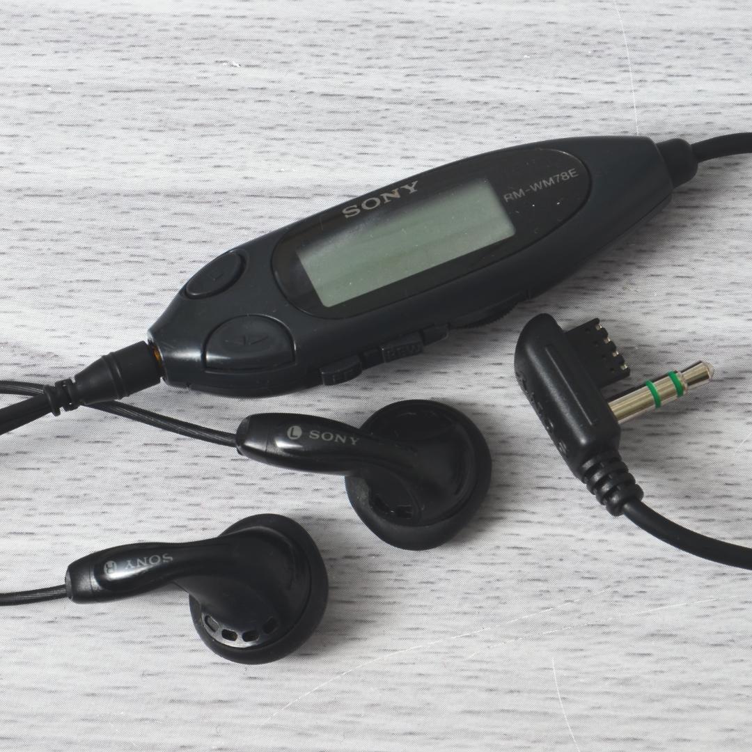 SONY WALKMAN WM-EX2 カセットウォークマン リモコン・イヤホン