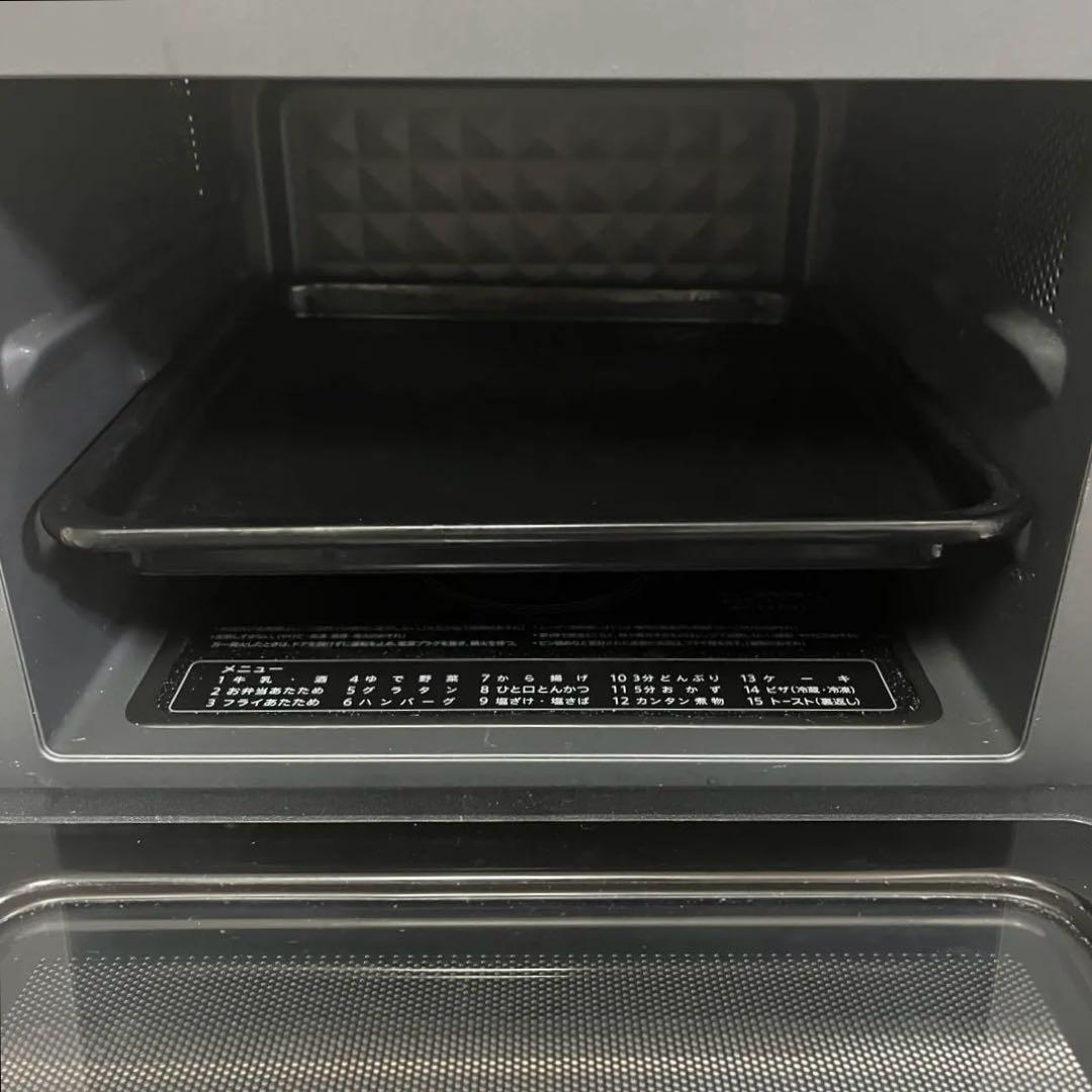 【シャープ】オーブンレンジ RE-F18A-B 18L ブラック（2020年製）