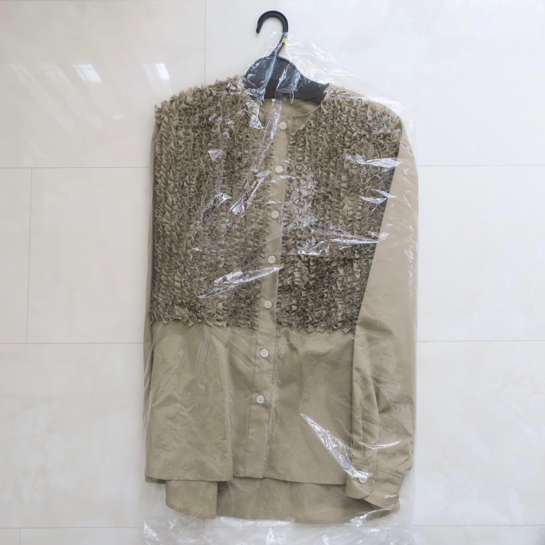 rosy monster ケールフリルシャツ