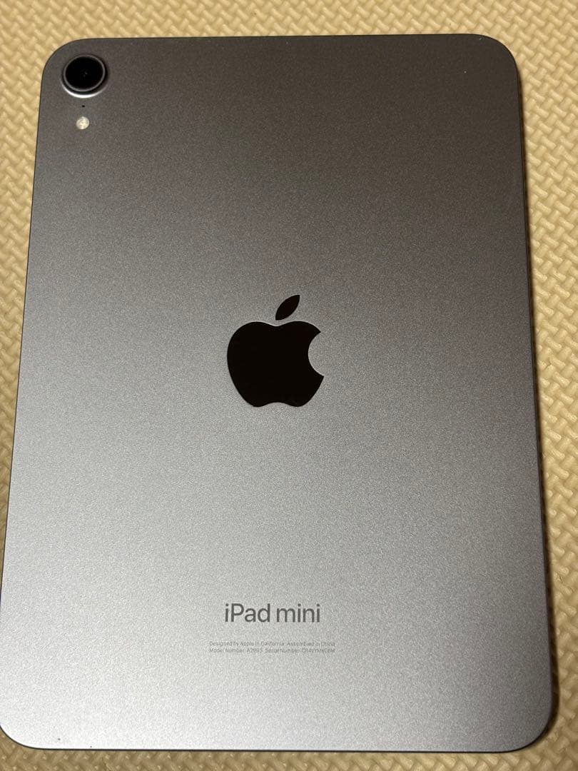 iPad mini第7世代256GBバッテリー100%wi-fi
